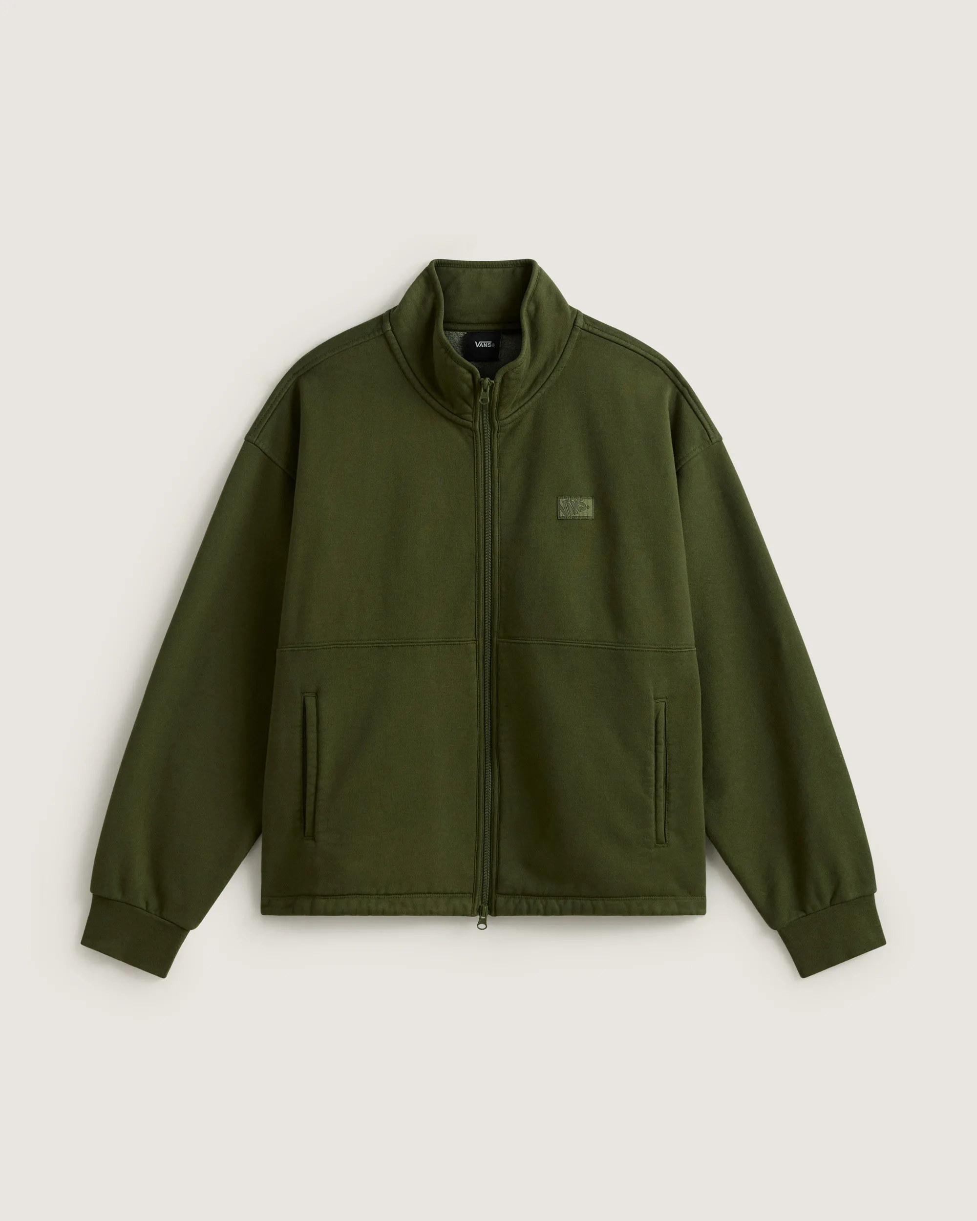 Full Zip Mock Neck Fleece 