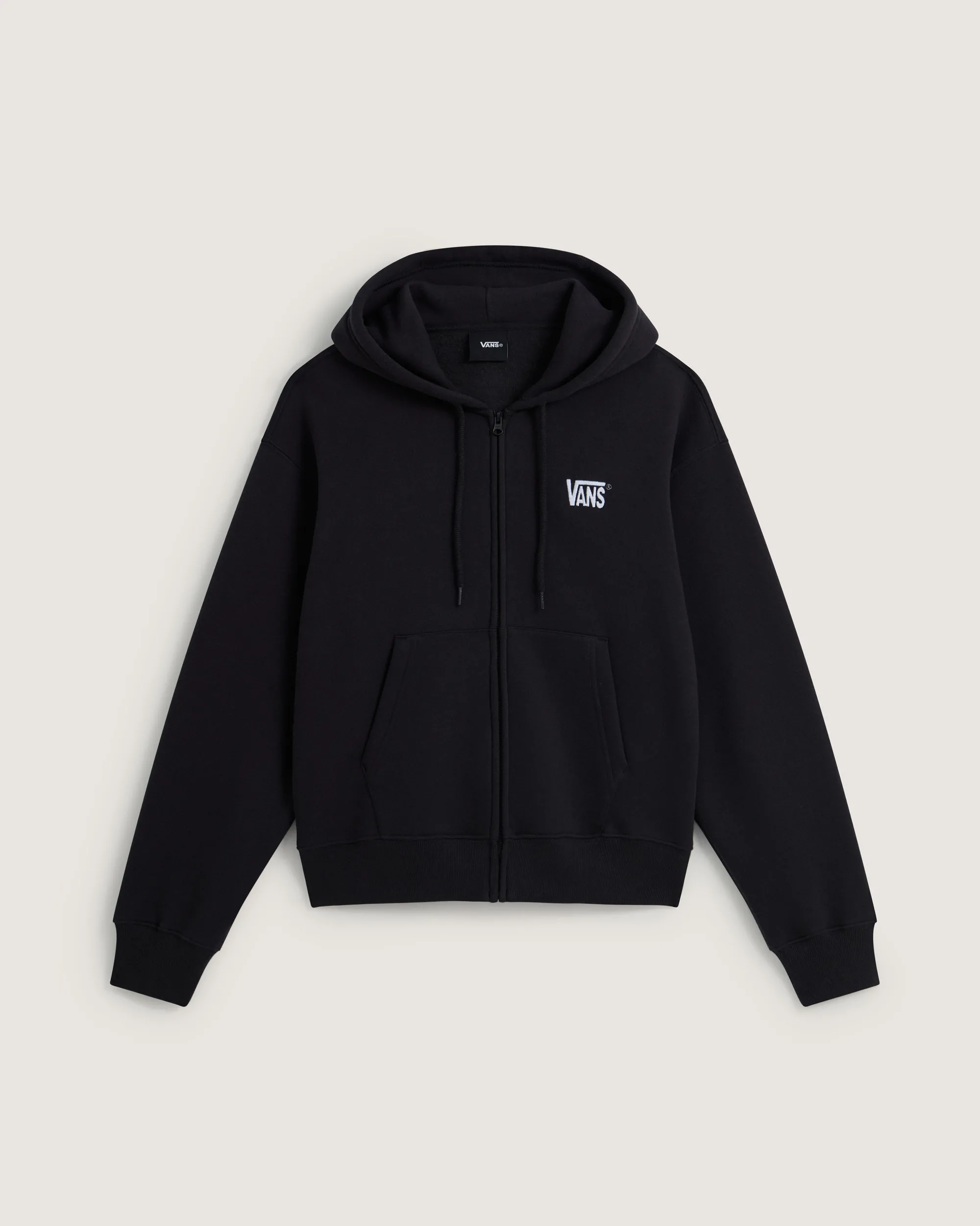 Stretch Logo Zip Pullover Hoodie
